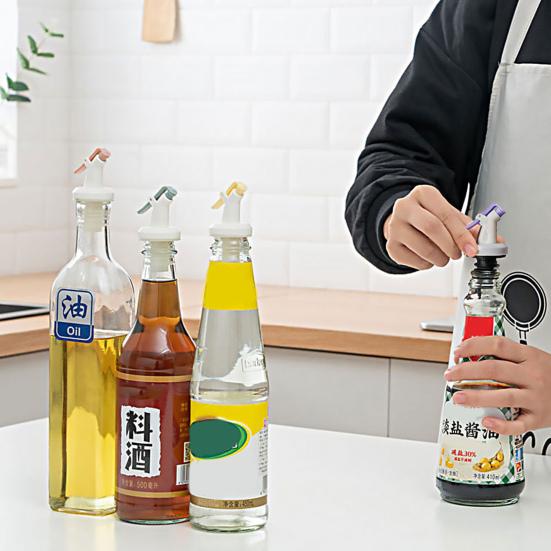 2 шт. Герметичная пробка для бутылки, многоразовая, нажимного типа, герметичная, многоцелевая пробка для бутылки масла