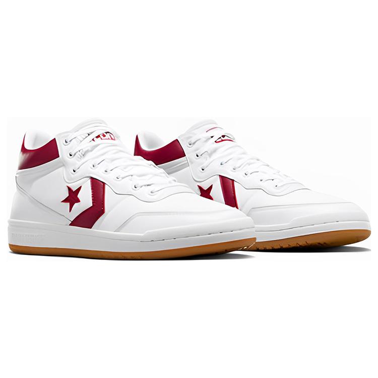Converse Pro Leather Mid 'White Team Red Gum' Fastbreak 169646C
