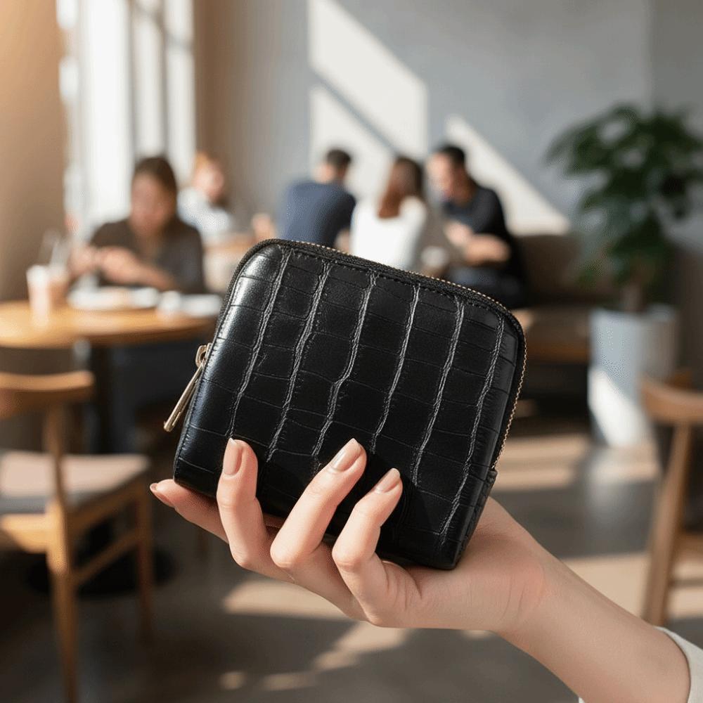 Large Capacity Jewelry Packing Bag PU Leather Jewelry Storage Case Mini Cosmetic Bag Travel