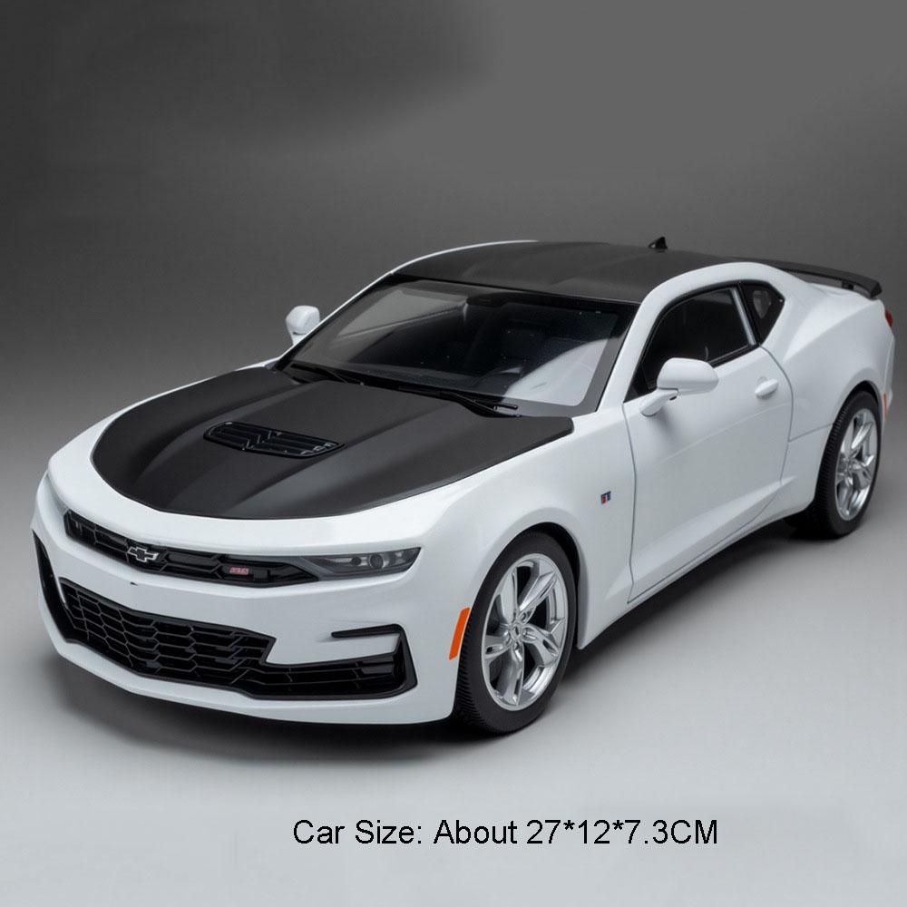 Большой 1:Модель автомобиля Camaro 530LI Масштаб 1:18 Игрушка Скользящая подвеска Регулируемые сиденья Высокая симуляция Модели спортивных автомобилей Подарки для детей