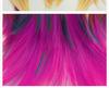 Naruse Naru Cosplay Wig, Yellow, Pink, and Blue Gradient, Heat-resistant, Perfect for Cosplay, Photo Shoots, and Festivals.