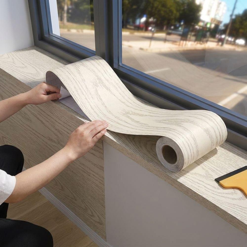 Sun Protection Waterproof Sticker Thickened Self-Adhesive Wallpaper Window Sill Patch