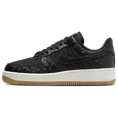 Женские кроссовки Air Force 1 Low '07 Black Ostrich Gum DZ2708-002