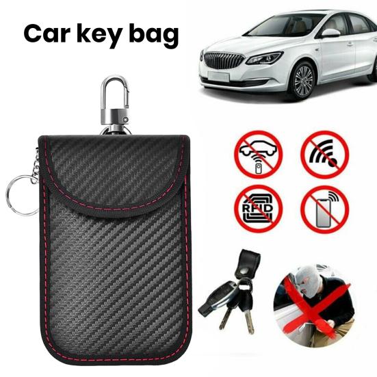 Сумка Фарадея, органайзер для хранения ключей от машины, износостойкий противоугонный портативный чехол для ключей с блокировкой сигнала, чехол Фарадея