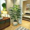 75cm Artificial Palm Evergreen Plastic Turtle Leaf New Fake Plants Leaf Office