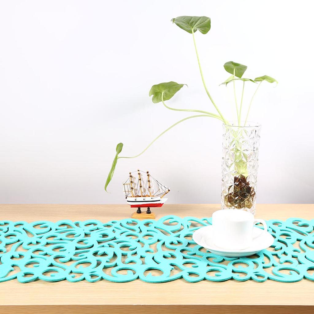 7 цветов, фетровая скатерть прямоугольной формы, скатерти для столовых приборов, настольные коврики, домашние украшения, новинка