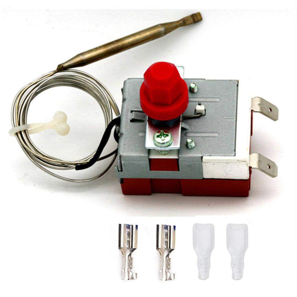 Термостат с капиллярным датчиком, термометр, ограничитель температуры, переключатель управления с ручным сбросом TSR- для бойлера, нагревателя, плиты