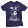 Мужская футболка с историей США, смешная футболка Uh-oh george armstrong custer little bighorn, Унисекс футболка