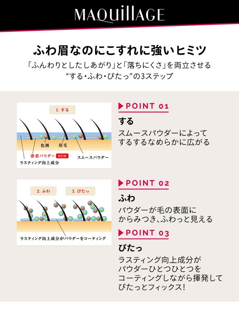 Maquillage Lasting Foggy Brow EX BR600 Eyebrow Retractable Pencil Eye Brown (Cartridge) 0.12g Makeup,