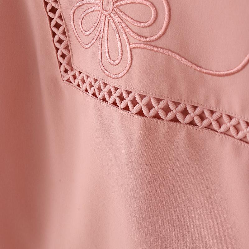 ZANZEA Женская повседневная блузка свободного кроя с V-образным вырезом и рукавом 3/4