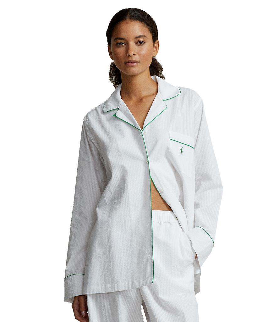 Pollolalpeulolenineoweeo Women'S Madison Pajama Set White 4P0039