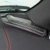 6x Carbon Fiber Car Dashboard Side Panel Trim Accessories For Corvette C8 20-24