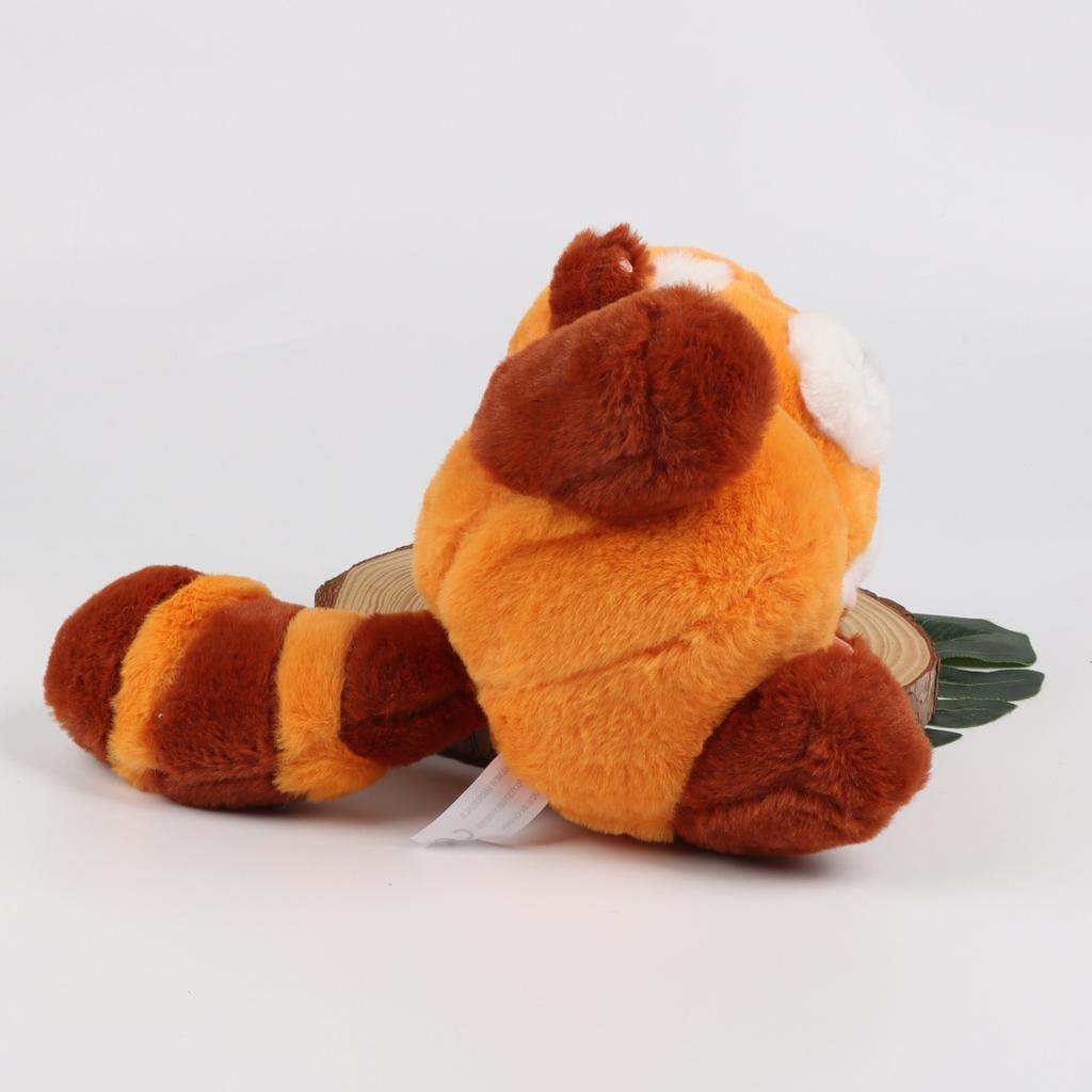 Енот плюшевый енот имитация милый мультяшный красный енот плюшевая игрушка кукла милая