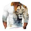 2025 Men's Long Sleeve Polo Loose Casual Men's Top