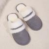 Fashion Women Winter Warm Ful Slippers Women Slippers Couple Home Slippers Indoor Plush Size Casual House Flat Bottom Slides Shoes