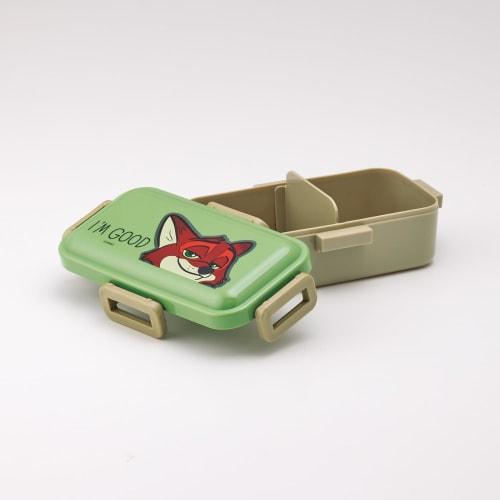 Skater Bento Box 530ml Antibacterial Fluffy Dome Lid For Women Made In Japan Disney Zootopia Nick PFLB6AG