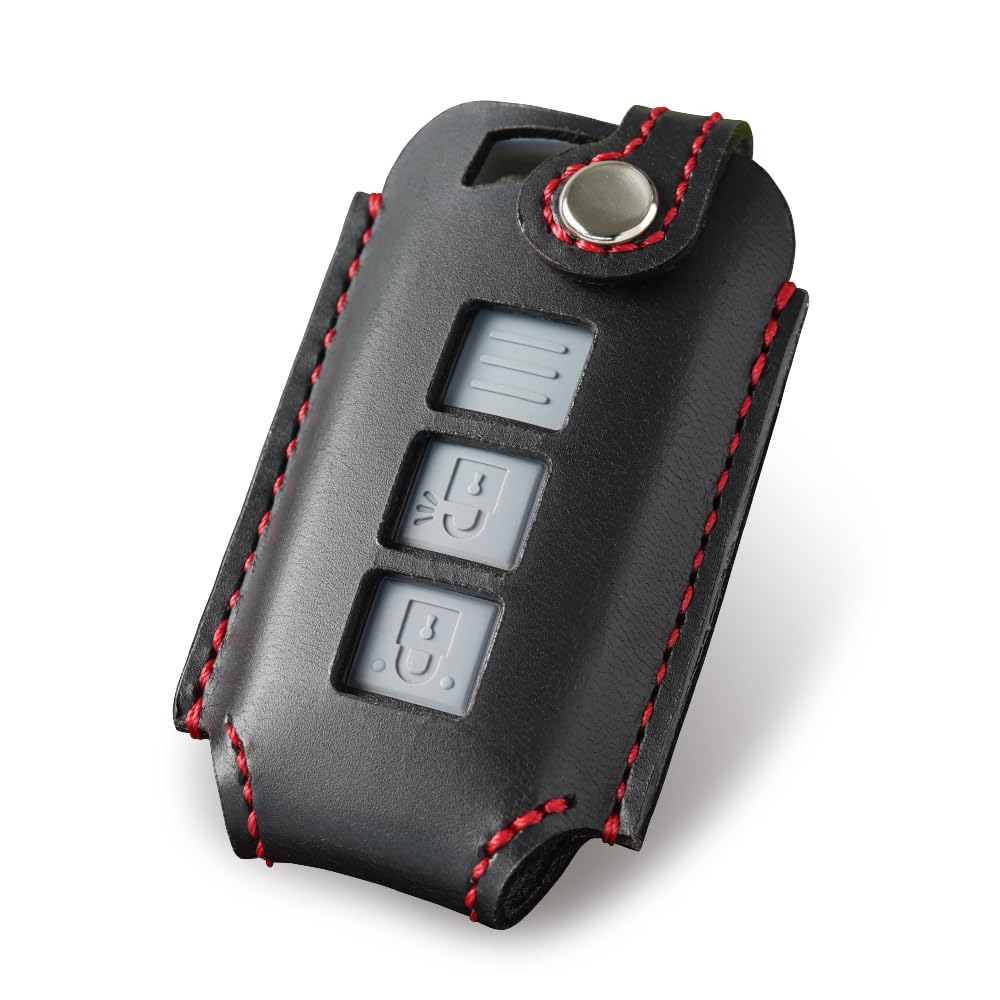 Sekisui House Compatible Entrance Remote Control Smart Key Key House Key Genuine Made In Japan [Kecha-ya] Case, Case, Cover, Cover, Leather, (Black)