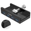 ORICO USB 4 5Gbps High with Power Supply Bus Aluminum Can Be Attached To the Edge of a Comes with a USB Extension 3.0 Hub, Ports, Clip-on, Speed,