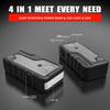 5000A Heavy Duty Jump Starter for Truck SUV Car, Air Compressor, QC3.0 Fast Charger, Booster Pack with LED Emergency Light.