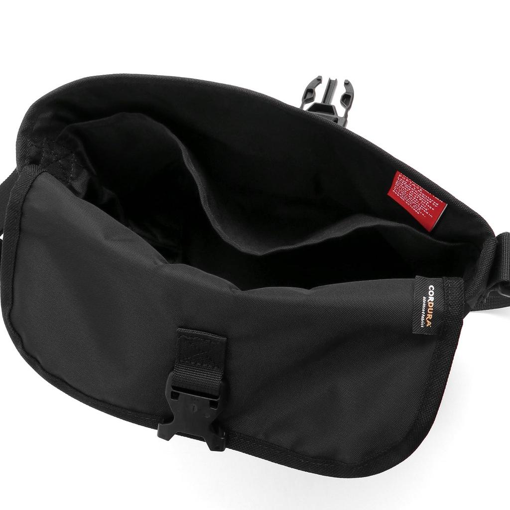 Оригинальная сумка-мессенджер MP1603FZPDHPWP Pacific Nylon Messenger Bag FZP Black [Manhattan Portage] [Официальный]