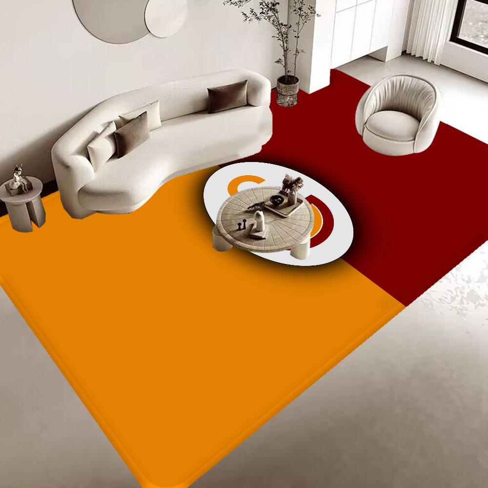 G-Галатасарай Яркий коврик для пола Нескользящий коврик для прачечной Декор для прачечной Балкон Детская Гостиная Бытовые ковры