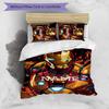 3pcs Iron Man2 Cover Set - Personalized Name, HD Printed Bedding with 1 Cover and 2 Pillowcases - Perfect for Home Decor, Easy Care