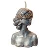 Blind Folded Fortuna Figure Candle Hecate Jyotish Mystic Mall Decorative Soy Blend Wax Candle