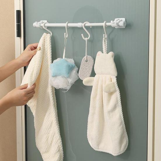 Curtain Rod No Drilling Self Adhesive Telescopic Drapery Rod Anti-slip Anti-rust Bedroom Kitchen Curtain Rod Holders Clothes Drying Rod