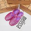 Женские римские сандалии Melissa Crystal Sparkle - Гелевые, Ажурные пляжные туфли Ретро-стиль