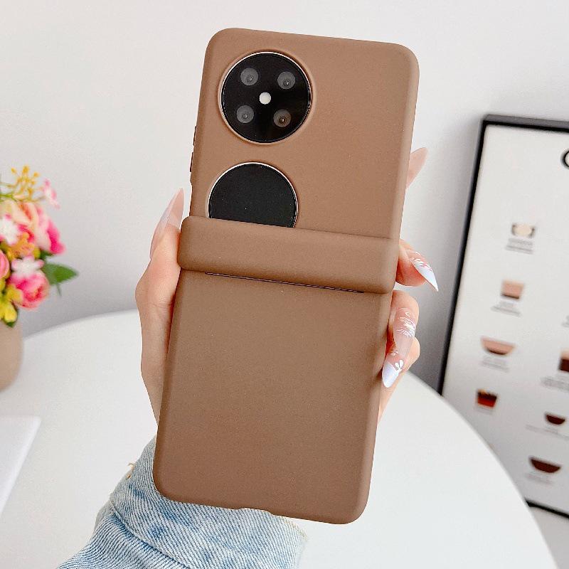Magnetic Solid Color Huawei Pocket2 Case - Drop-Proof, Foldable, Screen & PC Hard Protective Cover