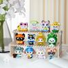 Mini Cartoon Cute Cat Dog Animals Models DIY Building Blocks Toys Micro Blocks Kit Christmas New Year Gifts Lucky Decor