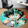 1 шт. Коврик-сиденье My Hero Academia для офиса, нескользящий, мягкий и удобный, коврик для офиса, игр, легкий круглый напольный коврик