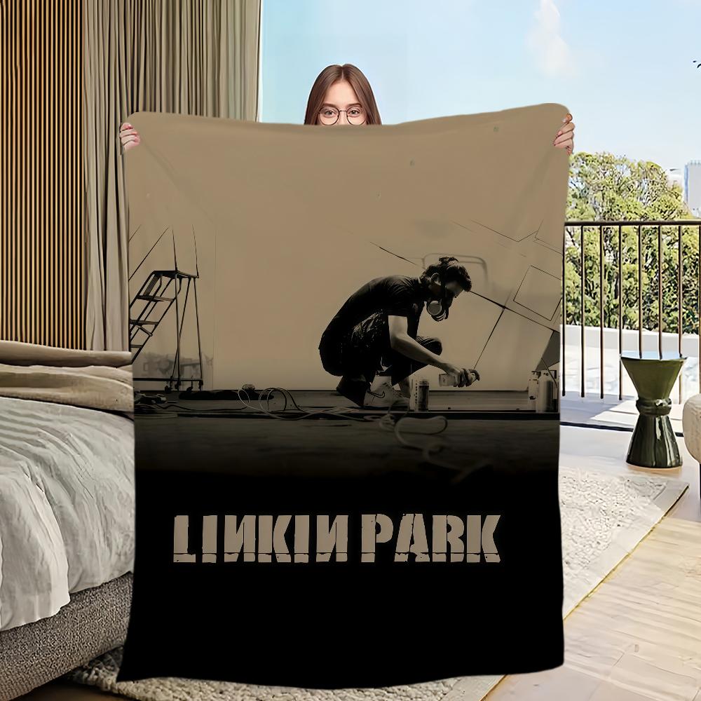 Группа L-Linkin P-Park Одеяло Фланелевое теплое комфортное мягкое плюшевое одеяло Для пикника Кроватей Диванов Домов И Спален