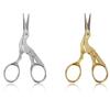 Cute Stainless Steel Vintage Stork Bird Nail Art Scissors Sewing