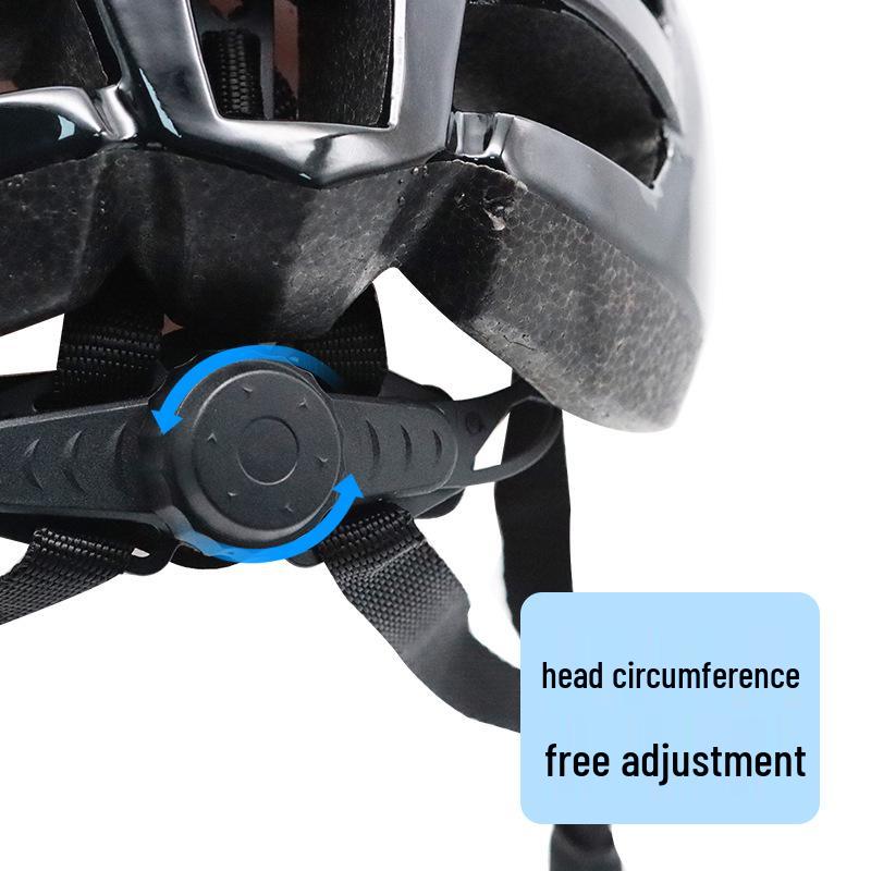 Цельный регулируемый взрослый велосипедный шлем для мужчин и женщин - Защита от столкновений для шоссейного велосипеда