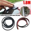 1,8 м резиновый уплотнитель лобового стекла передний задний лобовое стекло люк на крыше уплотнительные полосы пылезащитная уплотнительная полоса для приборной панели автомобиля лобовое стекло