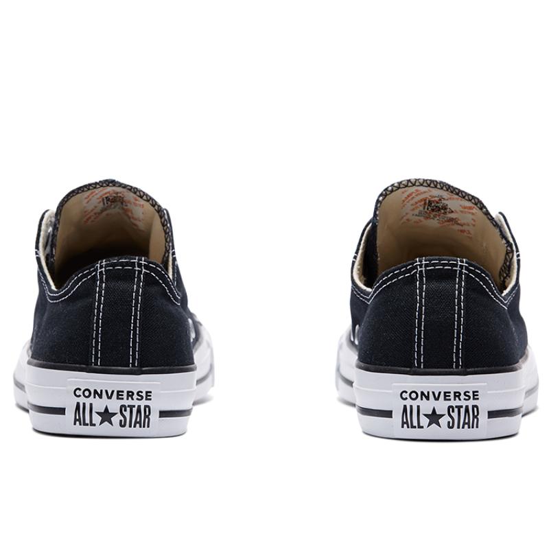 Converse Chuck Taylor All Star Classic Универсальные низкие кеды из парусины Унисекс Черно-белые