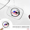Car Badge Vinyl Reflective Fuel Tank Cap Stickers Decal Accessories For BMW M M3 M4 M5 M54 M57 M50 X1 X5 X3 X7 X6 F10 F20 F22