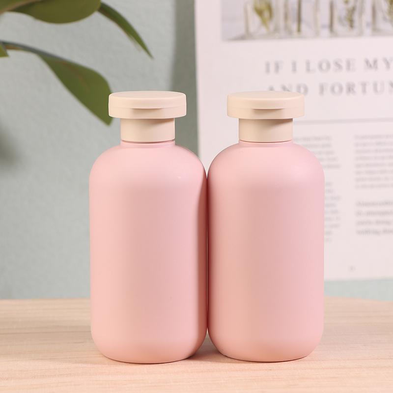 2 шт. 100/200 мл Синий Зеленый Розовый Пустой Пластиковый Флакон с Дозатором для Лосьона Шампуня Флакон с Крышкой Флип Косметические Контейнеры Многоразовые Флаконы