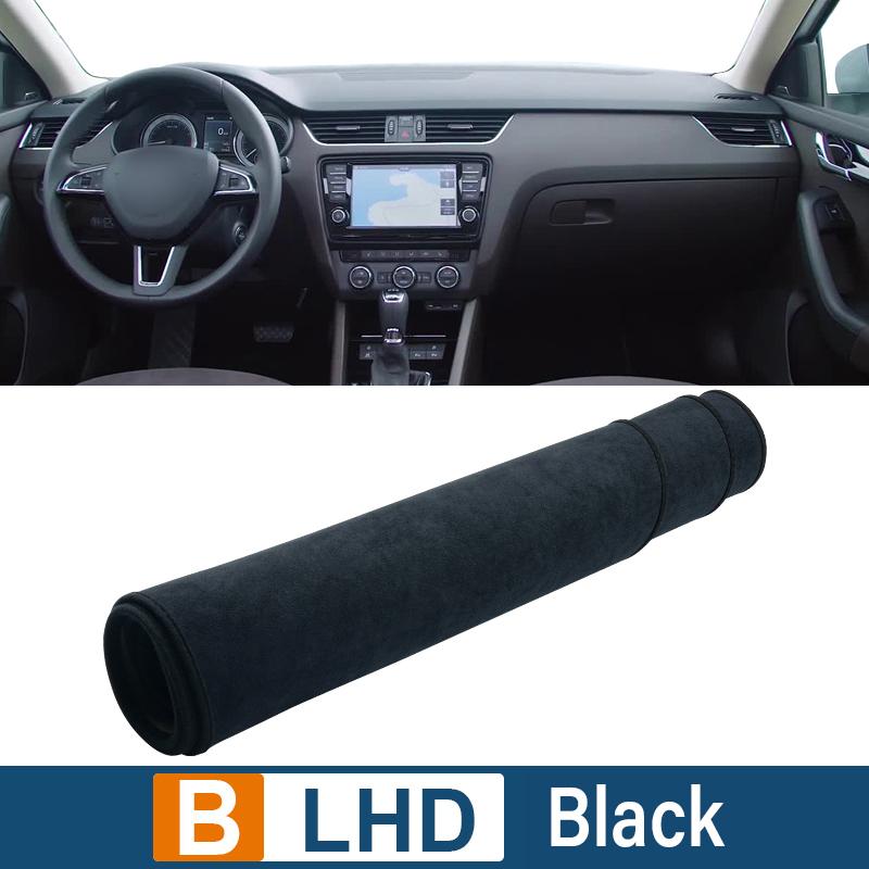 For Skoda Octavia A7 2015 2016 2017 2018 2019 Car Dashboard Cover Avoid Light Pad Sun Shade Case Anti-UV Carpets Non-Slip Mat