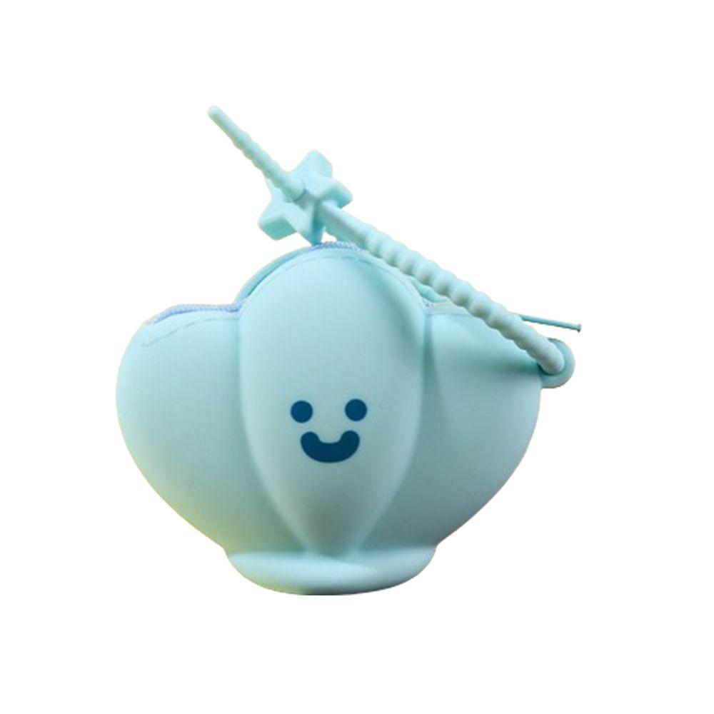 Waterproof Silicone Bee Keychain Cute 3D Mini Storage Bag Durable Cartoon Coin Purse  Boys Girls