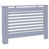 Cache-radiateur Anthracite - VidaXL - 112x19x81 cm - MDF - Espace de rangement pour livres et ornements