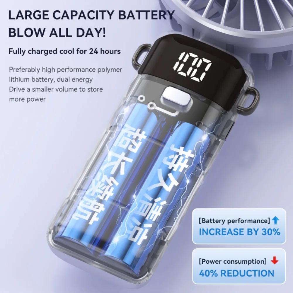 Портативный мини-вентилятор с настольным держателем для телефона, уличный электрический вентилятор с зарядкой через USB, 3-скоростной, регулируемая скорость ветра, бесшумные вентиляторы