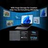 BMAX X15 Pro 15,6 дюйма 16 ГБ ОЗУ 512 ГБ SSD Процессор Intel 12-го поколения N100 Windows 11 Ноутбук 1920*1080 HDMI Wi-Fi USB ПК Ноутбук