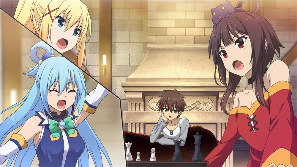 Благословение на этот чудесный Лабиринт Надежды и Сборник KonoSuba: Мир Бога для PS4! ~Авантюристы~ -