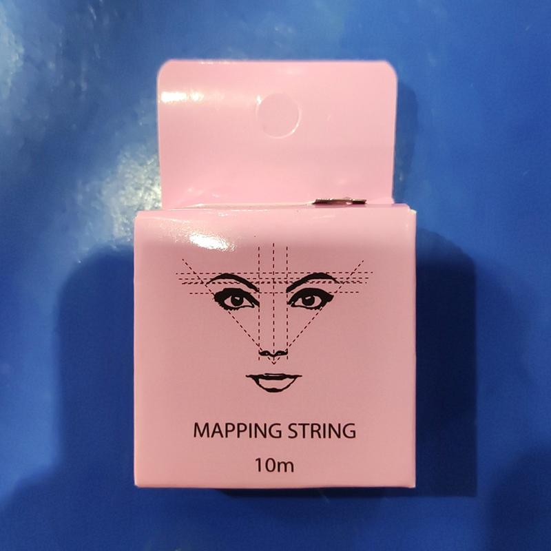 3 Color 10M Eyebrow Tattoo Mapping String Thread With Ink Eyebrow Marker Tattoo
