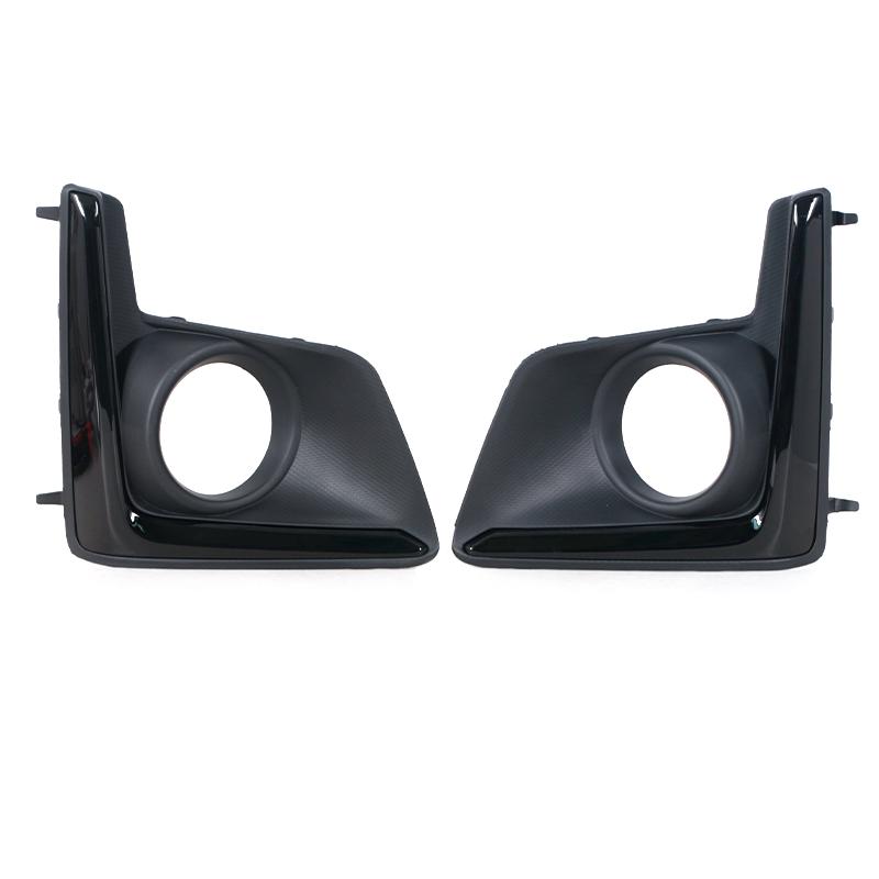 2 шт. переднего бампера автомобиля, противотуманная фара, рамка, крышка, противотуманная фара, накладка на крышку капота, ободок для Subaru Crosstrek XV 2016