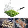 Stainless Steel BBQ Mesh Non Stick Grilling Basket Grill Mesh Mat Meat Vegetable Steak Picnic Party Barbecue Tool