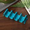 Food Restaurant Sturdy Wave Shaped Plastic Kitchen Tools Tortilla Tray Taco Holder Taco Shell Stand