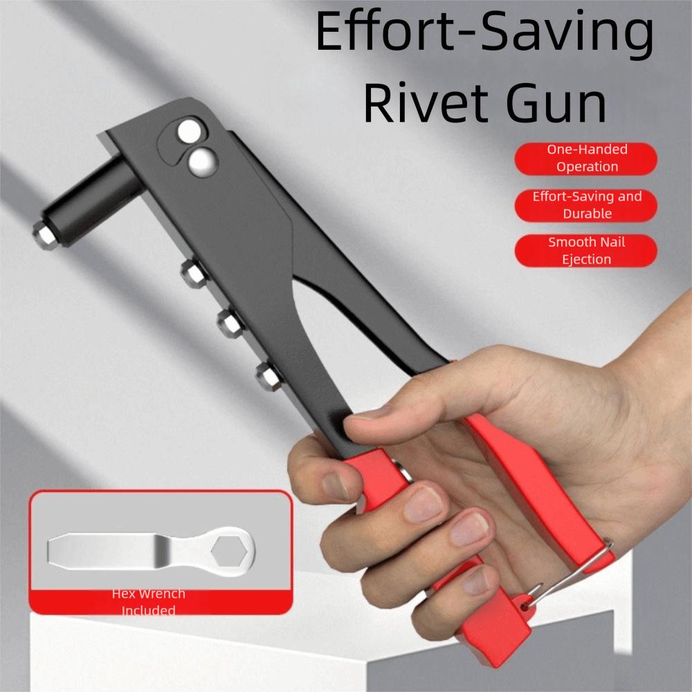 Manual Double Handle Riveter Set Steel Construction Blind Rivets Rivet Tool Home Fastening